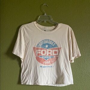 Junk Food Clothing Cream Ford Graphic Tee